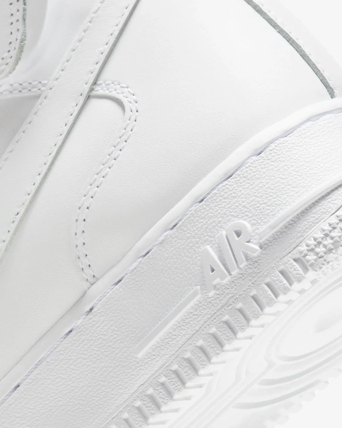 Nike Air Force 1 '07 Mid Leather Unisex Sneaker Hakiki Deri Yüksek Bilek Günlük Spor Ayakkabı Beyaz Nike Air Force 1 '07 Mid Leather Unisex Sneaker Hakiki Deri Yüksek Bilek Günlük Spor Ayakkabı Beyaz