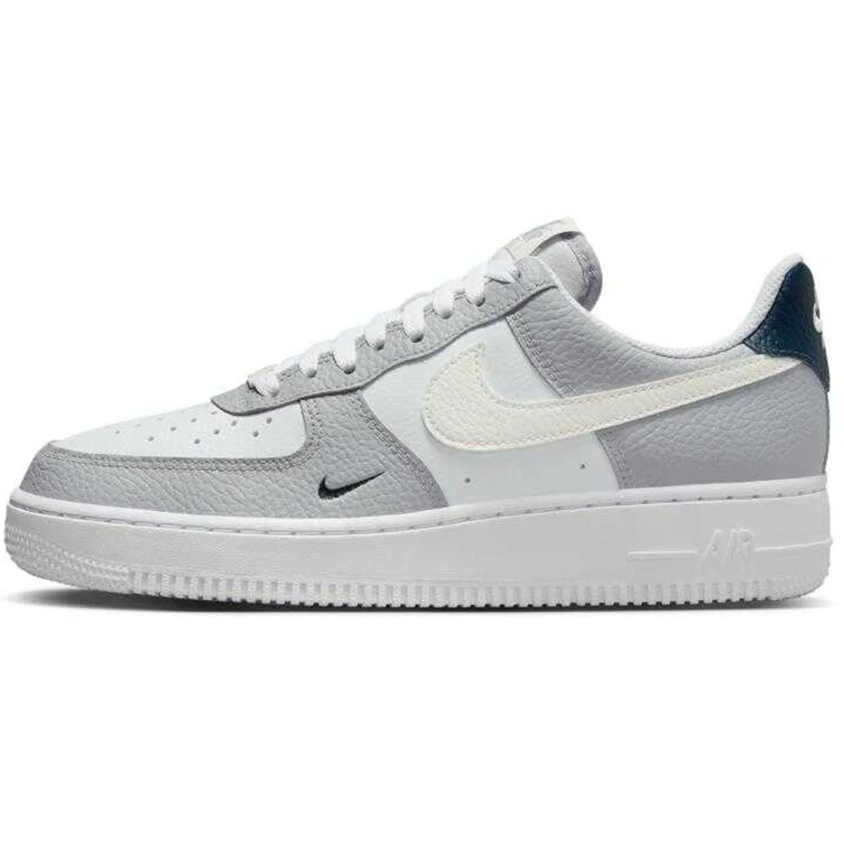 Nike Air Force 1 '07 LX Leather Unisex Sneaker Hakiki Deri Günlük Spor Ayakkabı Beyaz Gri Nike Air Force 1 '07 LX Leather Unisex Sneaker Hakiki Deri Günlük Spor Ayakkabı Beyaz Gri
