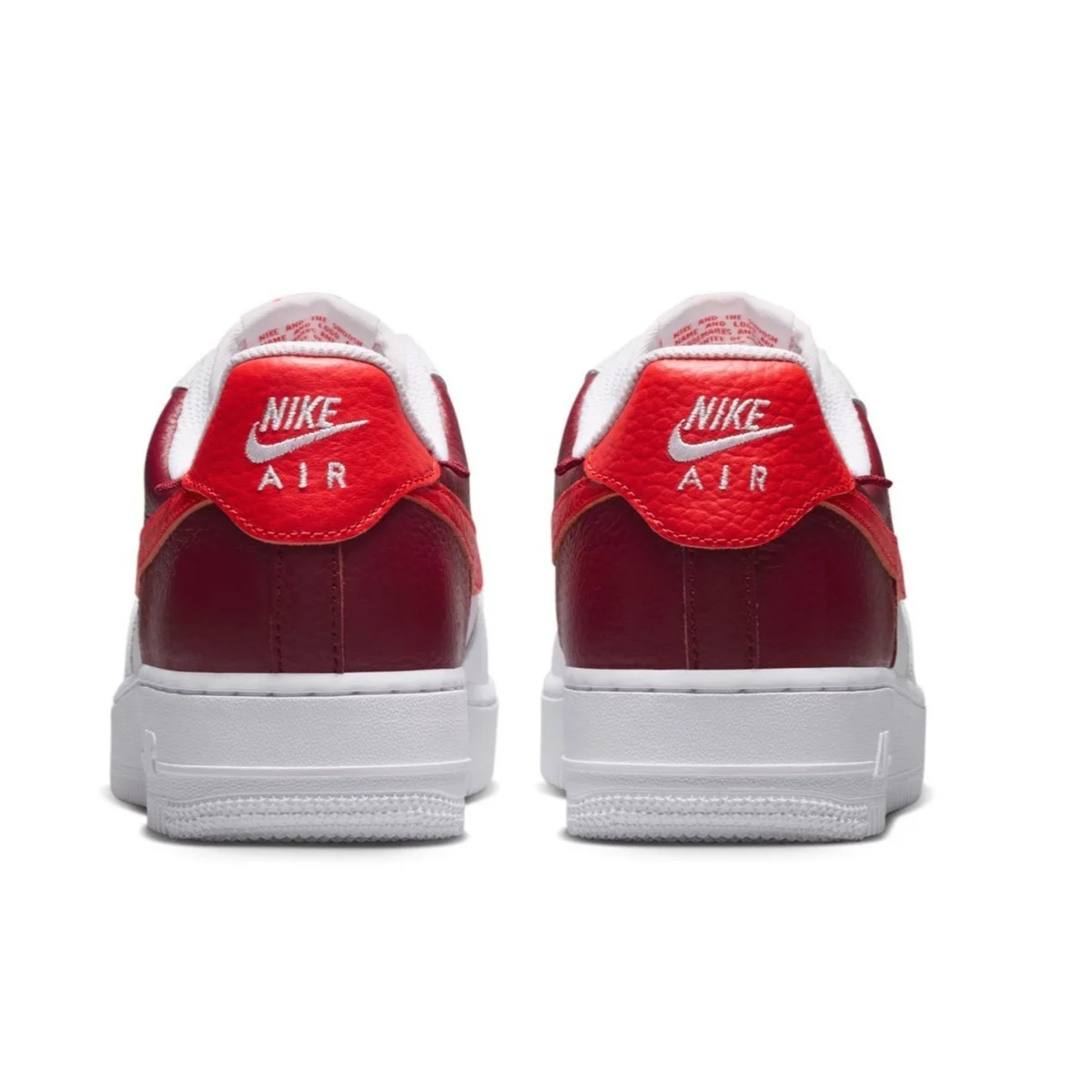 Nike Air Force 1 '07 Low  AF1 Leather Unisex Sneaker Hakiki Deri Günlük Spor Ayakkabı Beyaz
