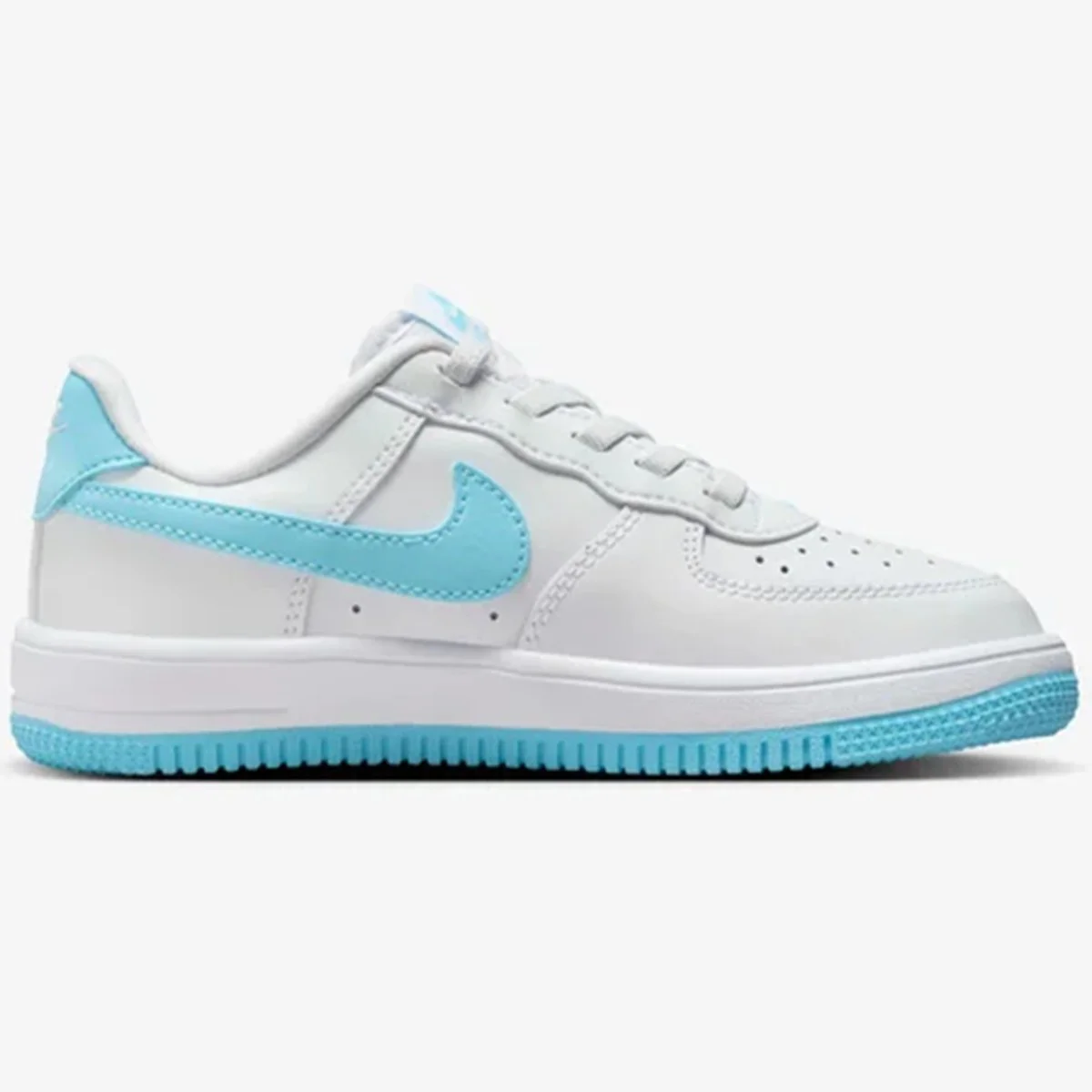 Nike Air Force 1 AF1 PS Unisex Sneaker White Blue  Unisex Günlük Spor Ayakkabı Beyaz Mavi