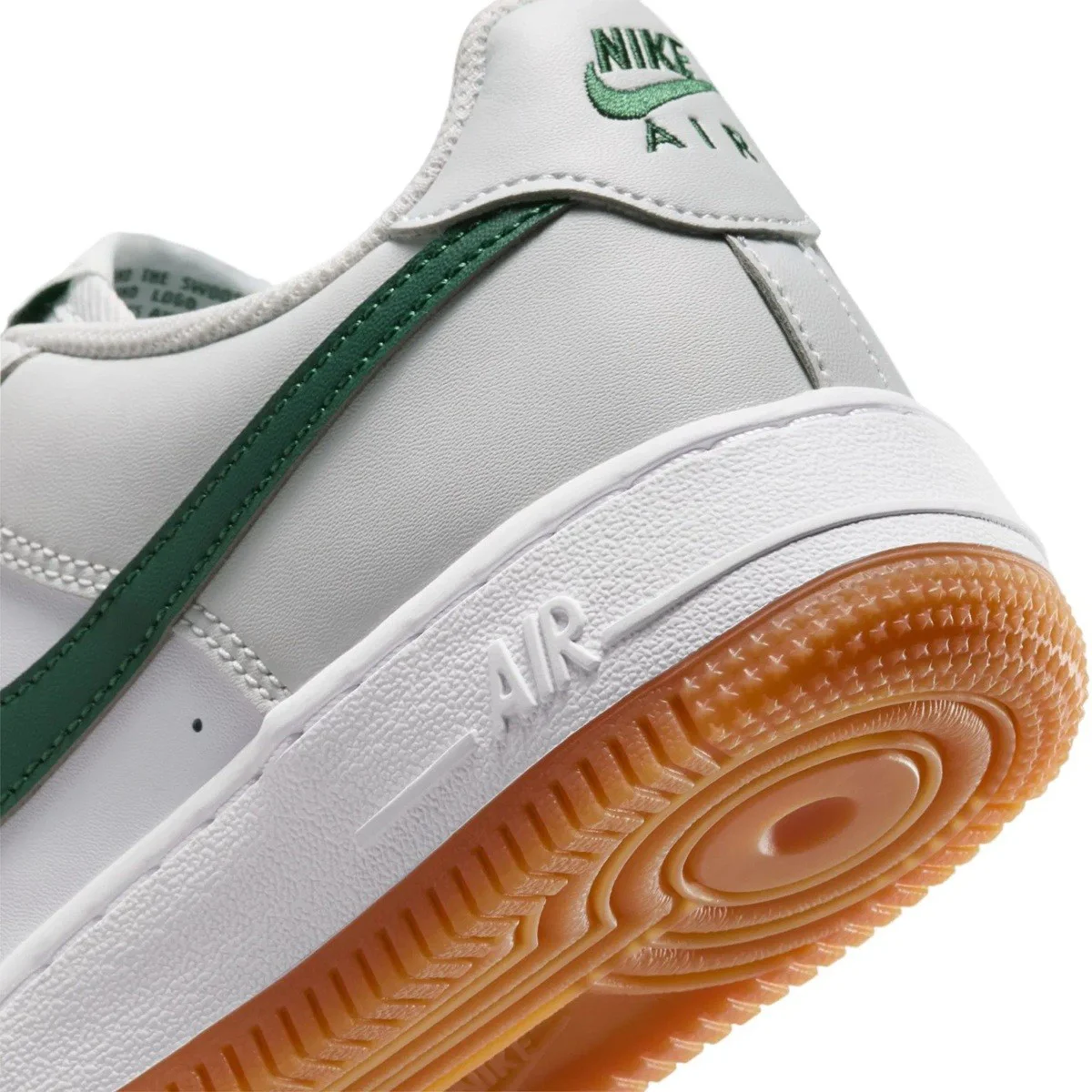 Nike Air Force 1 AF1 GS Leather Unisex Sneaker Green Swoosh Hakiki Deri Günlük Spor Ayakkabı Beyaz Açık Yeşil Fiyatı, Yorumları ve Özellikleri