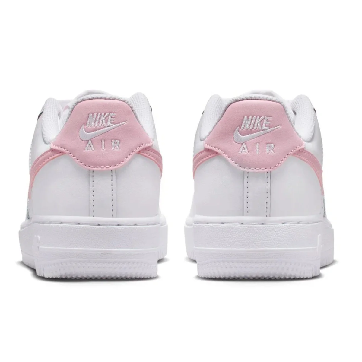 Nike Air Force 1 AF1 GS Leather Unisex Sneaker Swoosh Hakiki Deri Günlük Spor Ayakkabı Beyaz Pembe Fiyatı, Yorumları ve Özellikleri