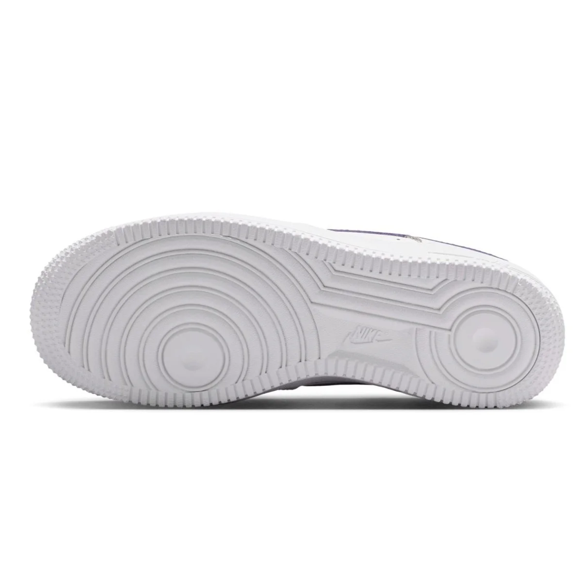 Nike Air Force 1 AF1 GS Leather Unisex Sneaker Swoosh Hakiki Deri Günlük Spor Ayakkabı Beyaz Mor Nike Air Force 1 AF1 GS Leather Unisex Sneaker Swoosh Hakiki Deri Günlük Spor Ayakkabı Beyaz Mor