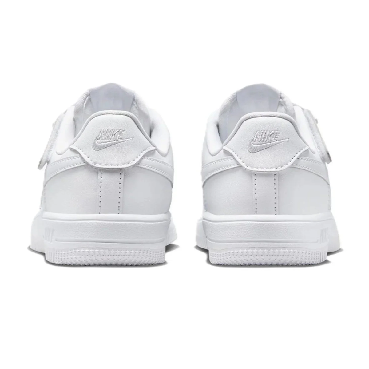 Nike Air Force 1 Easyon AF1 PS Leather Unisex Sneaker White Unisex Lastik Bağcıklı Hakiki Deri Günlük Çocuk Spor Ayakkabı Beyaz