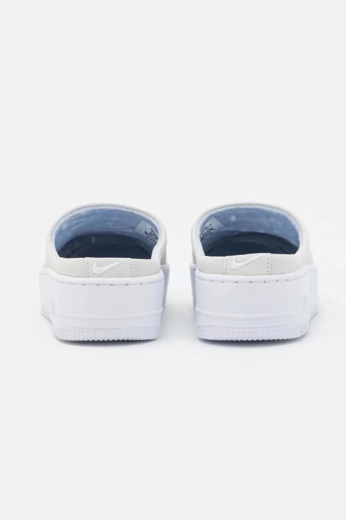 Nike Air Force 1 Lover XX Leather Sneaker Kadın Hakiki Deri Terlik Kırık Beyaz