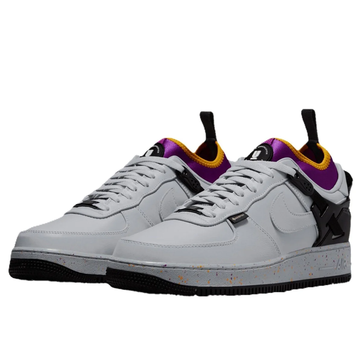 Nike Air Force 1 Low (AF1)SP Undercover Leather Goretex Unisex Sneaker Hakiki Deri Su Geçirmez Günlük Spor Ayakkabı Gri