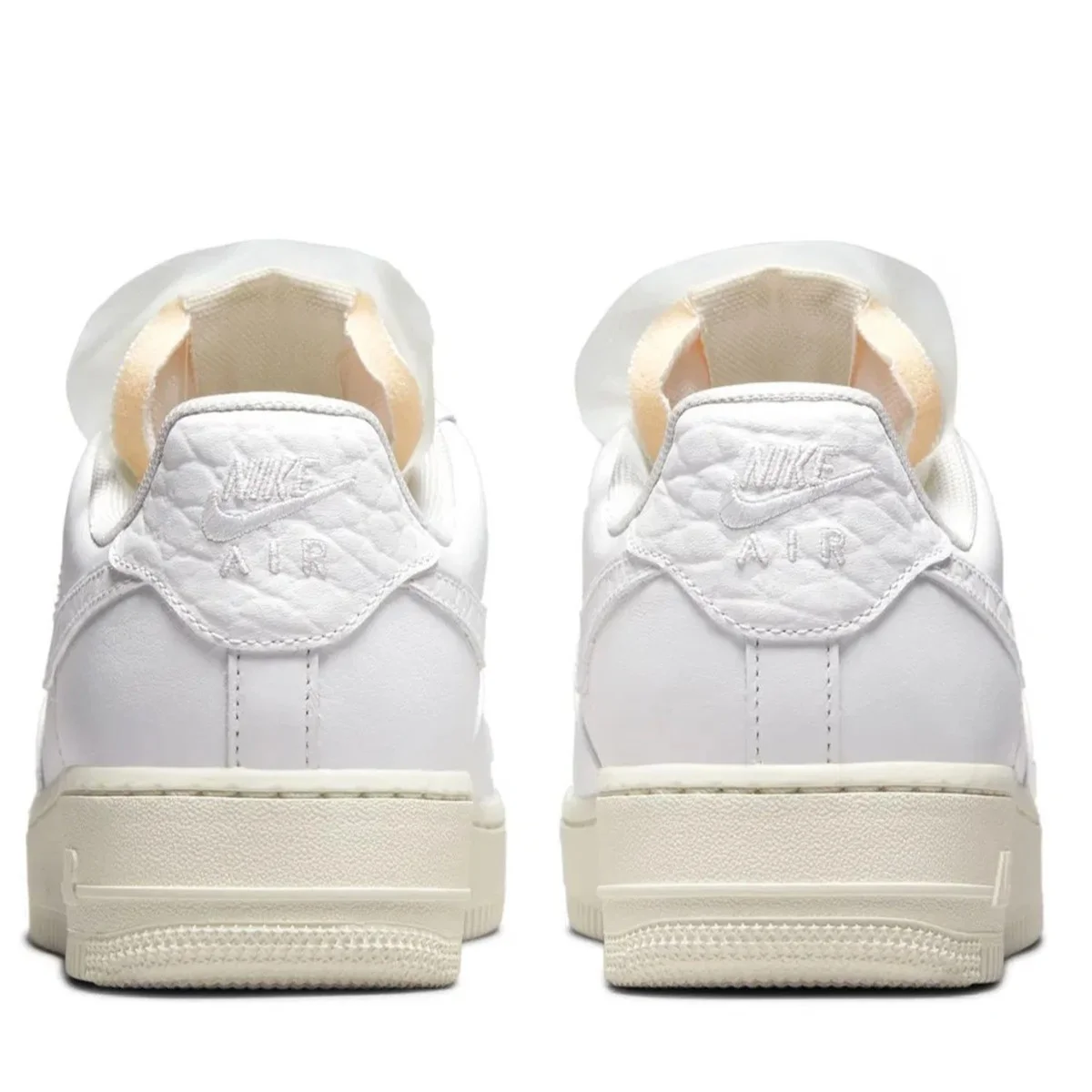 Nike Air Force 1 Low Premium'Jevels'Leather Womens Sneaker Hakiki Deri Kadın Günlük Spor Ayakkabı Beyaz