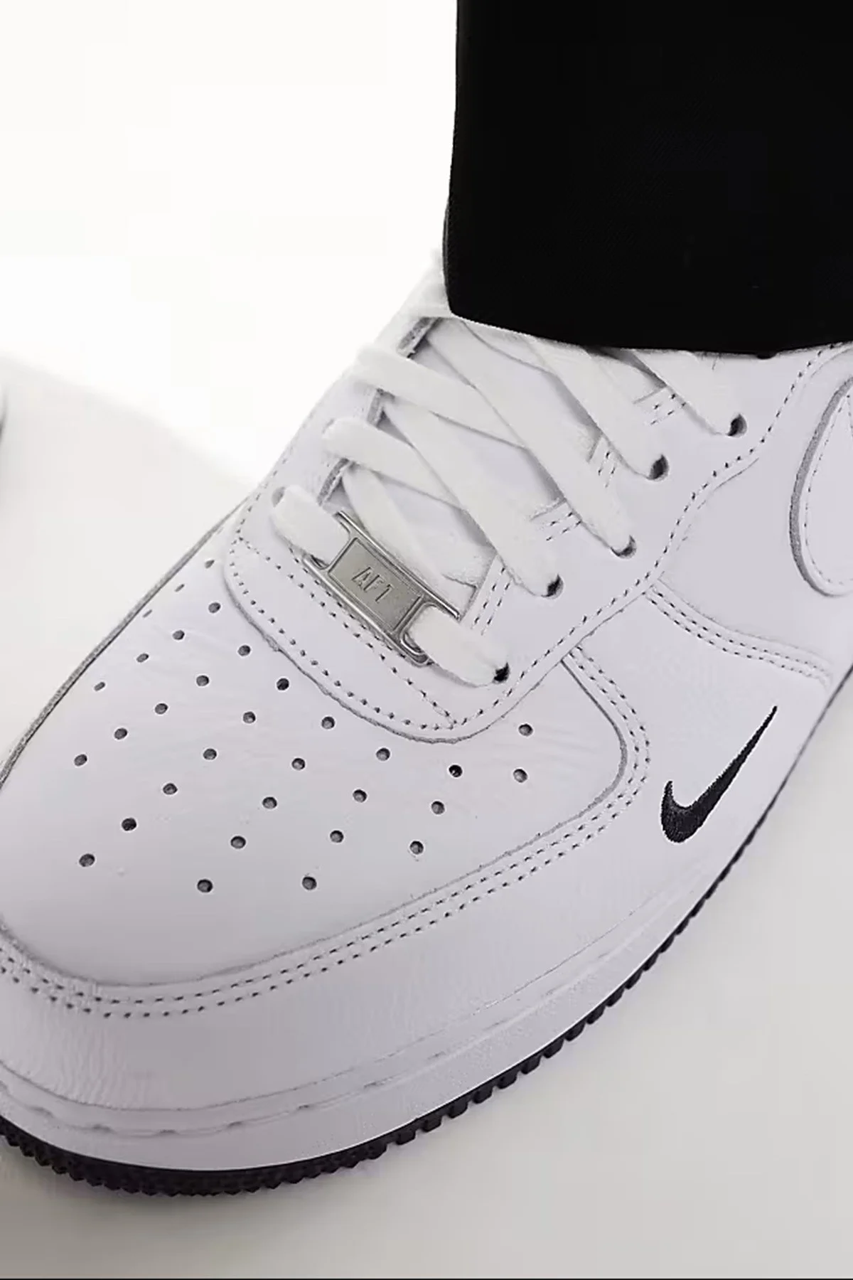 Nike Air Force 1 LV8 GS AF1 Unisex Leather Sneaker Hakiki Deri Unisex Günlük Spor Ayakkabı Beyaz
