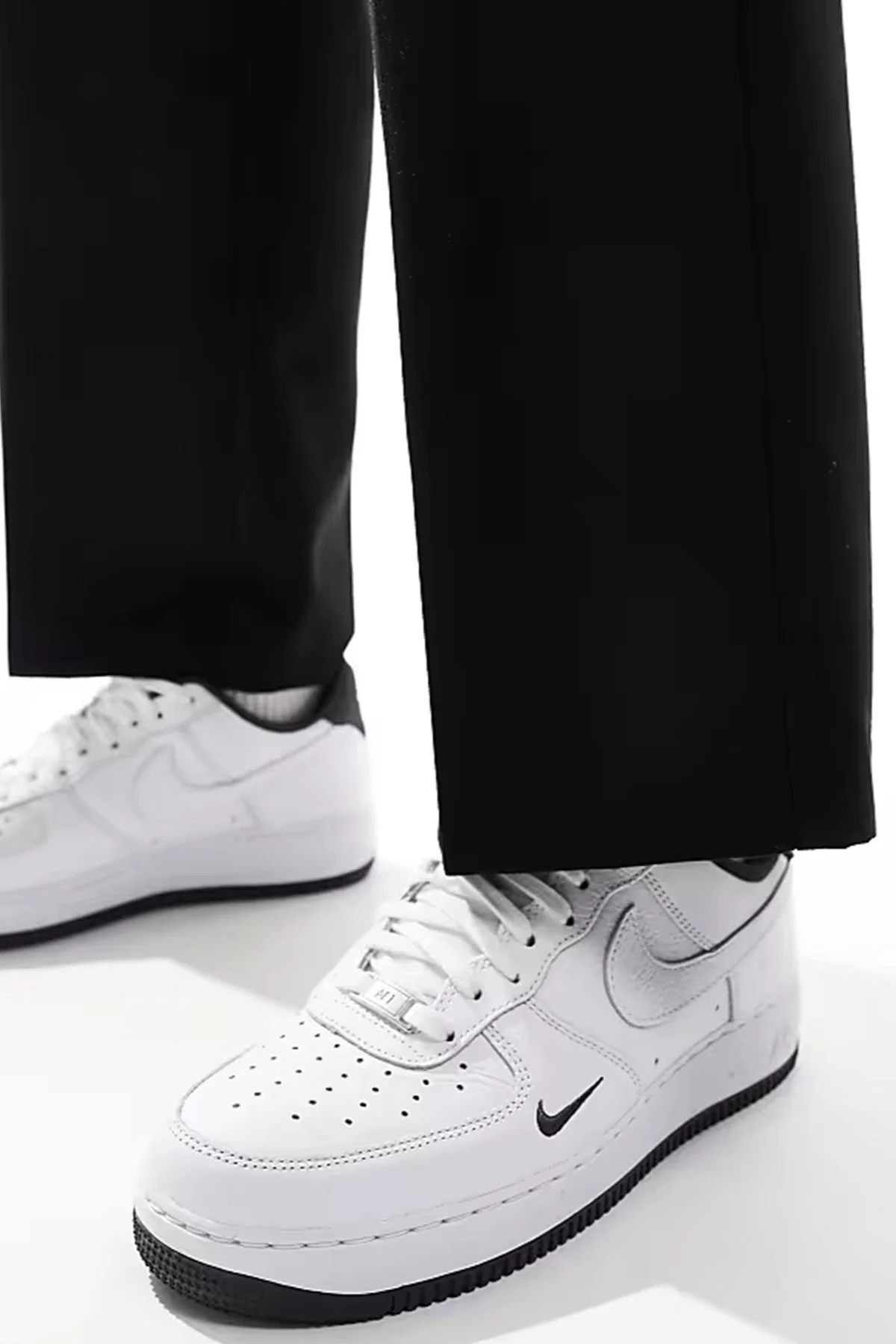 Nike Air Force 1 LV8 GS AF1 Unisex Leather Sneaker Hakiki Deri Unisex Günlük Spor Ayakkabı Beyaz