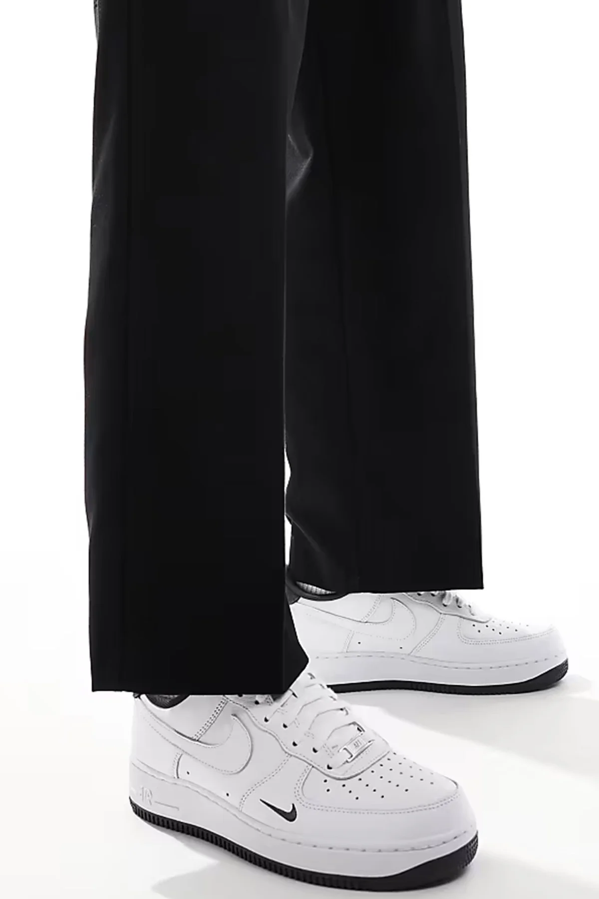 Nike Air Force 1 LV8 GS AF1 Unisex Leather Sneaker Hakiki Deri Unisex Günlük Spor Ayakkabı Beyaz