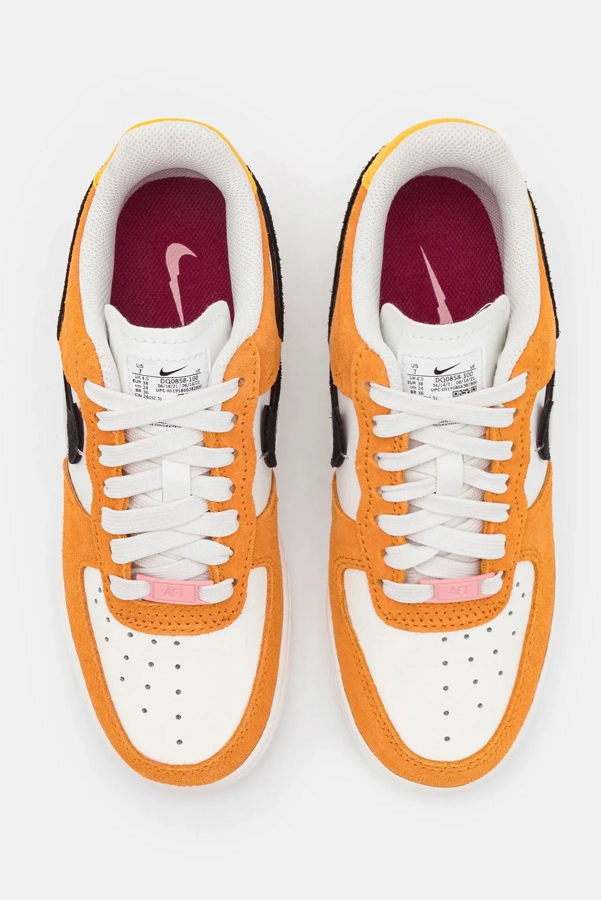 Nike Air Force 1 LXX AF1 Leather Sneaker White Hakiki Deri Beyaz Hardal Spor Ayakkabı Fiyatı, Yorumları ve Özellikleri