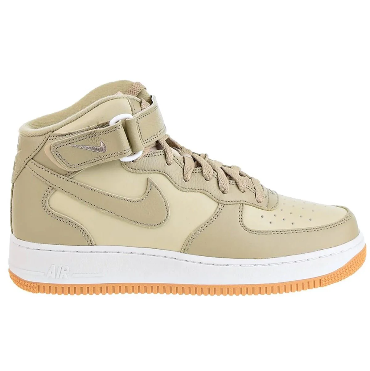 Nike Air Force 1 Mid '07 Limestone Leather Unisex Hakiki Deri Bilekli Sneaker Ayakkabı Yeşil Fiyatı, Yorumları ve Özellikleri