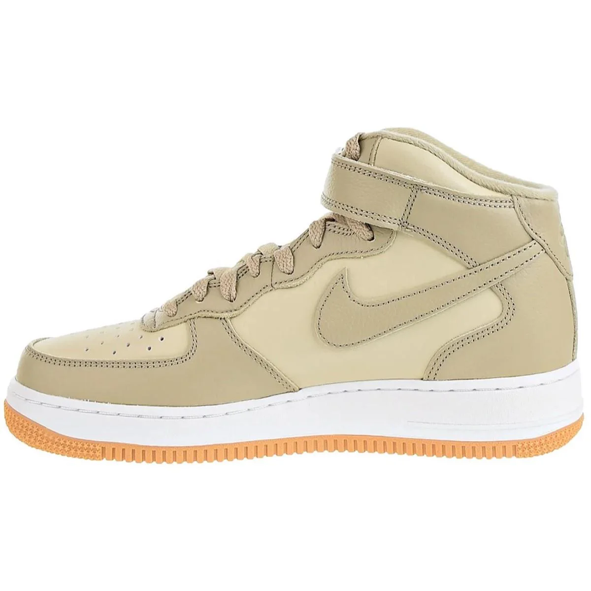Nike Air Force 1 Mid '07 Limestone Leather Unisex Hakiki Deri Bilekli Sneaker Ayakkabı Yeşil Fiyatı, Yorumları ve Özellikleri