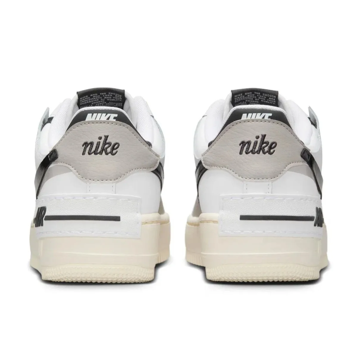 Nike Air Force 1 Shadow Sneaker Unisex Hakiki Deri Günlük Spor Ayakkabı Beyaz Siyah Fiyatı, Yorumları ve Özellikleri