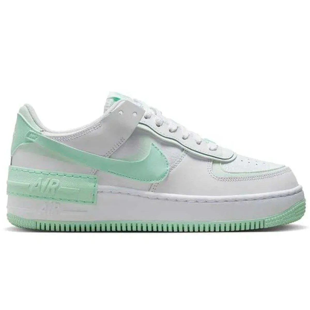 Nike Air Force 1 Shadow Sneaker Unisex Hakiki Deri Günlük Spor Ayakkabı Beyaz Yeşil Fiyatı, Yorumları ve Özellikleri