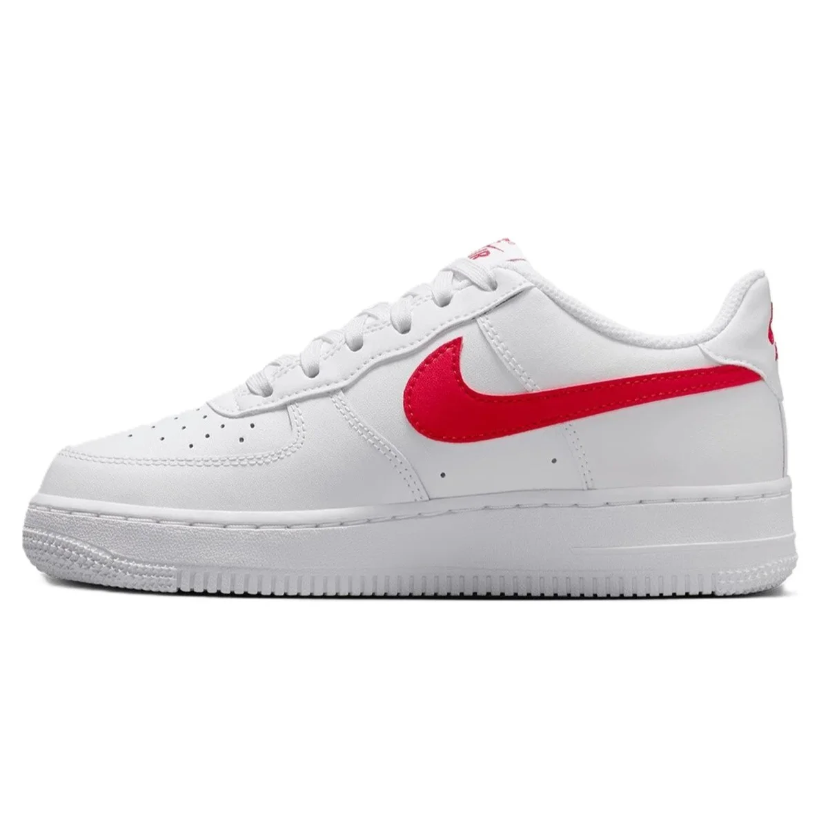 Nike Air Force1 LV 8 AF1 Leather Unisex Sneaker White Hakiki Deri Unisex Günlük Spor Ayakkabı Beyaz Kırmızı Fiyatı, Yorumları ve Özellikleri