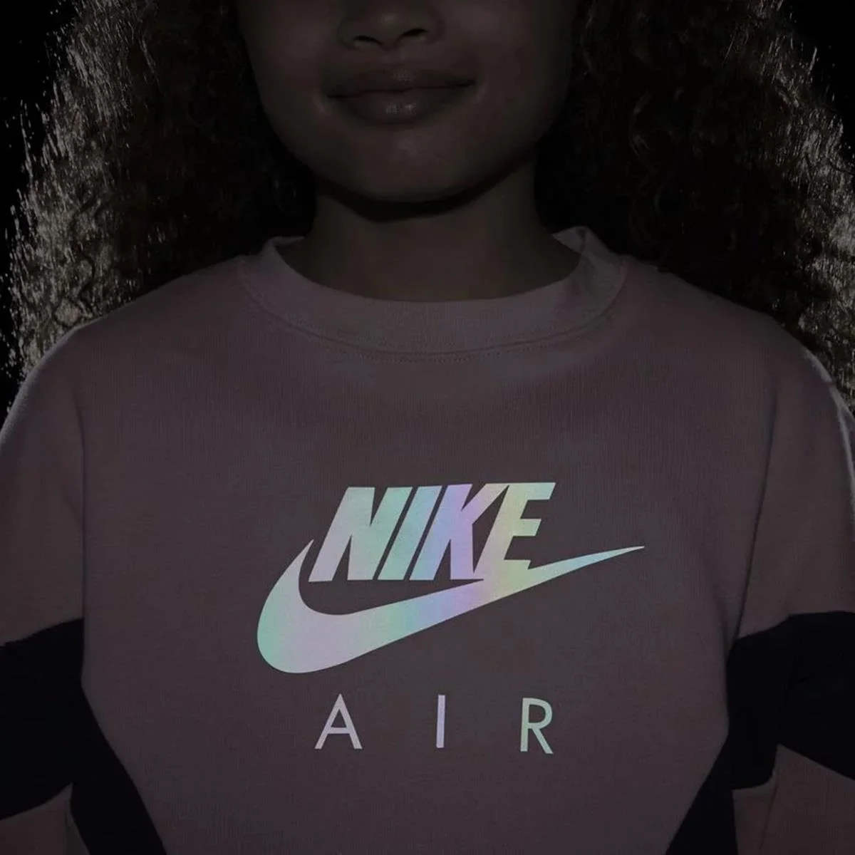 Nike Air French Terry Genç Çocuk Sweatshirt Pembe Nike Air French Terry Genç Çocuk Sweatshirt Pembe