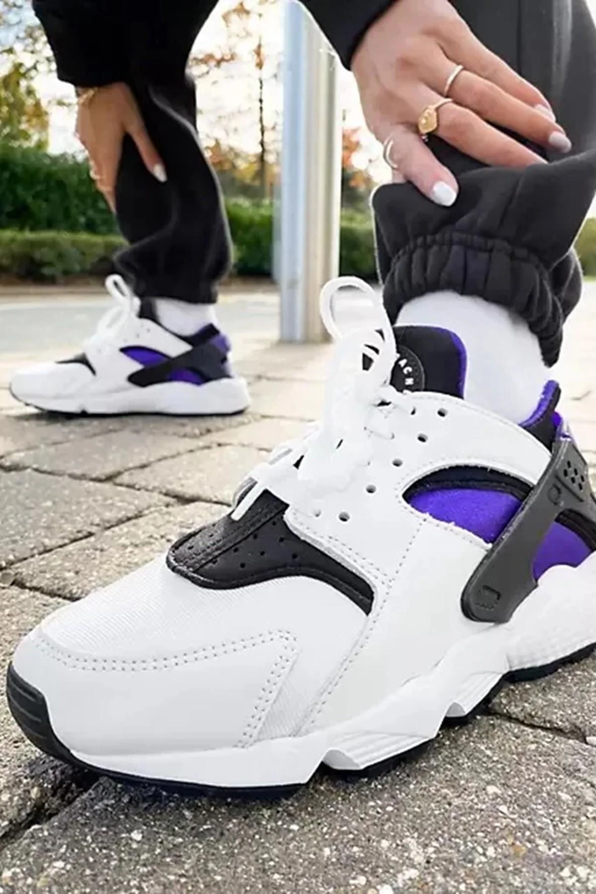 Nike Air Huarache Sneaker Unisex Gerçek Deri Tekstil Günlük Spor Ayakkabı Beyaz Mor Nike Air Huarache Sneaker Unisex Gerçek Deri Tekstil Günlük Spor Ayakkabı Beyaz Mor Fiyatı, Yorumları ve Özellikleri