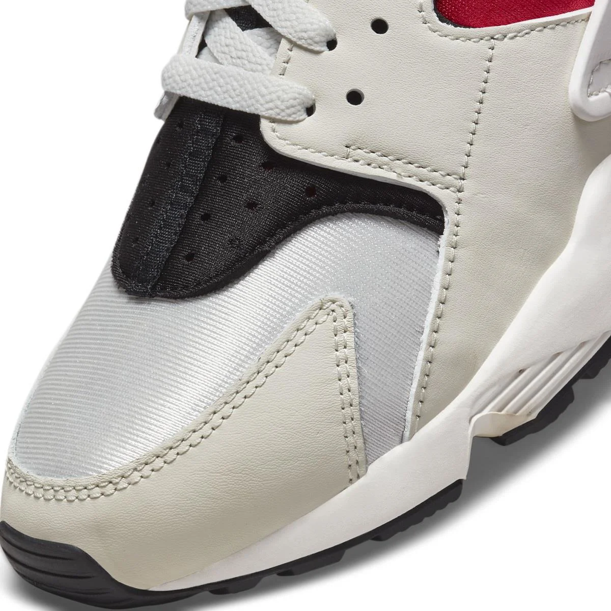 Nike Air Huarache Sneaker Unisex Gerçek Deri Tekstil Beyaz Spor Ayakkabı