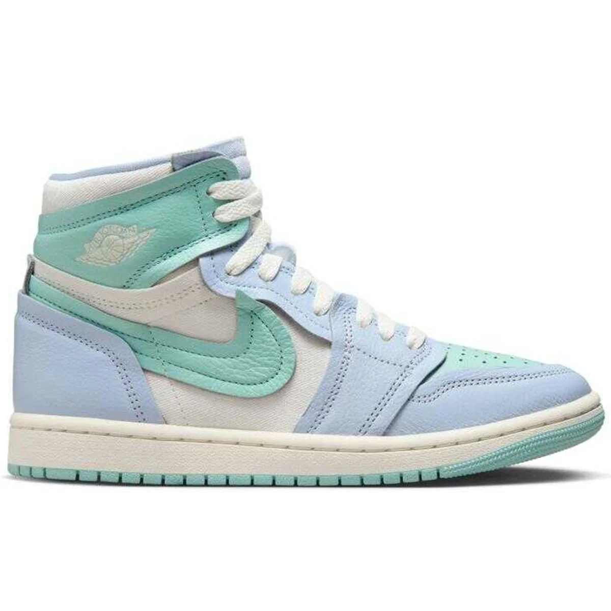 Nike Air Jordan 1 High Method Of Make Unisex Sneaker Hakiki Deri Bilekli Günlük Spor Ayakkabı Mavi Yeşil Nike Air Jordan 1 High Method Of Make Unisex Sneaker Hakiki Deri Bilekli Günlük Spor Ayakkabı Mavi Yeşil