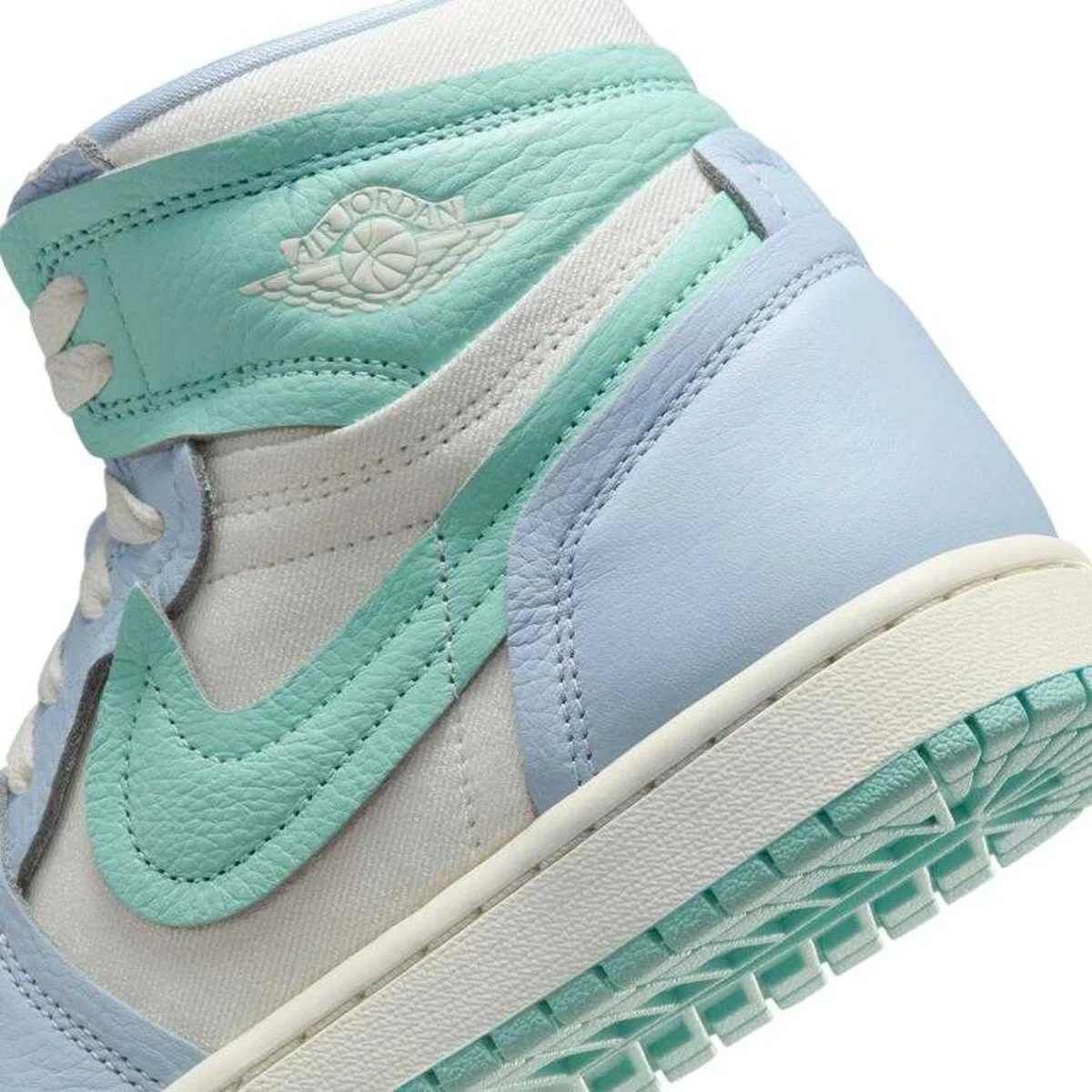 Nike Air Jordan 1 High Method Of Make Unisex Sneaker Hakiki Deri Bilekli Günlük Spor Ayakkabı Mavi Yeşil Nike Air Jordan 1 High Method Of Make Unisex Sneaker Hakiki Deri Bilekli Günlük Spor Ayakkabı Mavi Yeşil