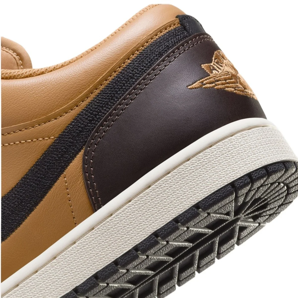 Nike Air Jordan 1 Low Special Edition Leather Sneaker Hakiki Deri Unisex Günlük Spor Ayakkabı Kahverengi