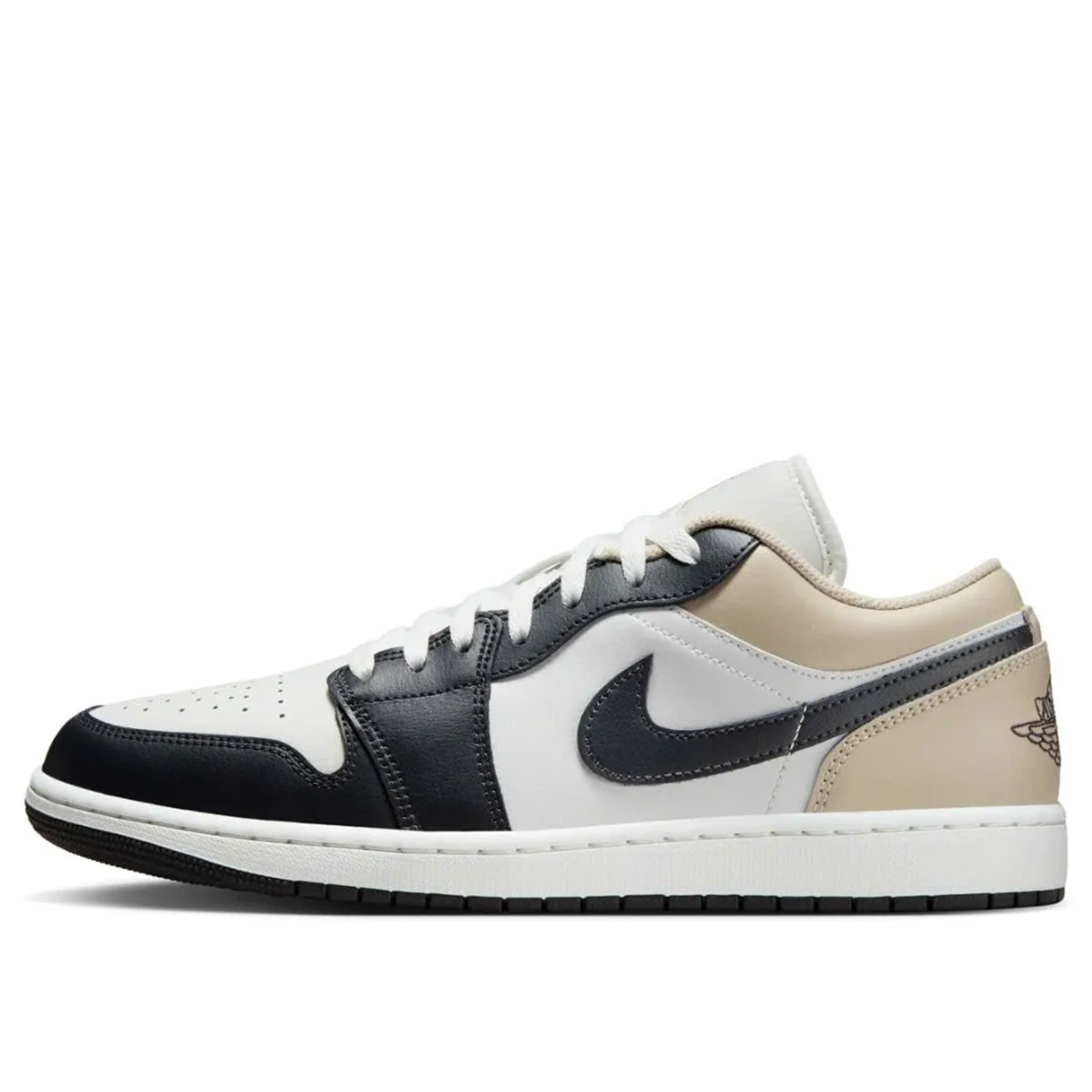 Nike Air Jordan 1 Low Leather Sneaker Hakiki Deri Erkek Spor Ayakkabı Siyah Krem Fiyatı, Yorumları ve Özellikleri