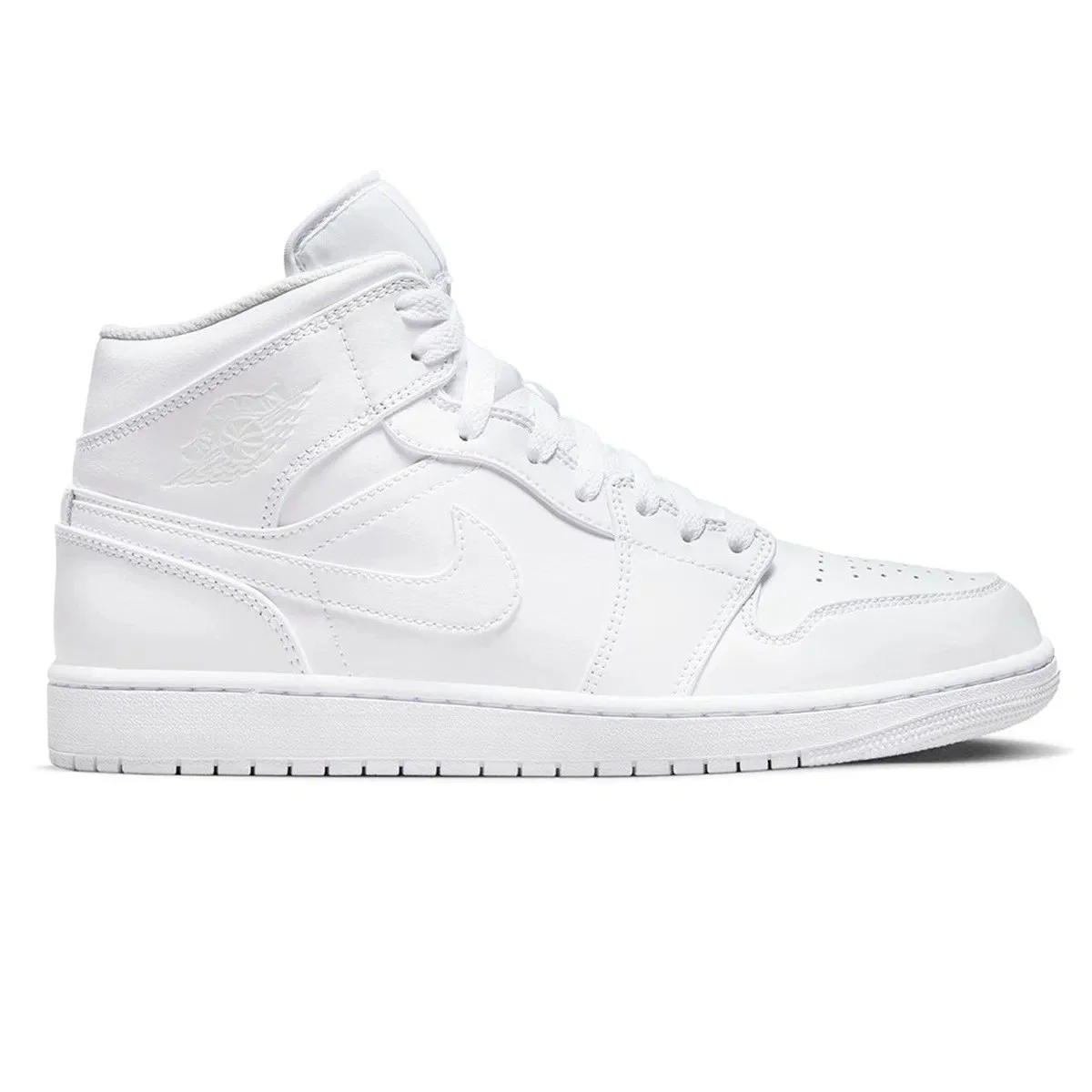 Nike Air Jordan 1 MİD Erkek Sneaker Hakiki Deri Bilekli Spor Ayakkabı Beyaz Fiyatı, Yorumları ve Özellikleri