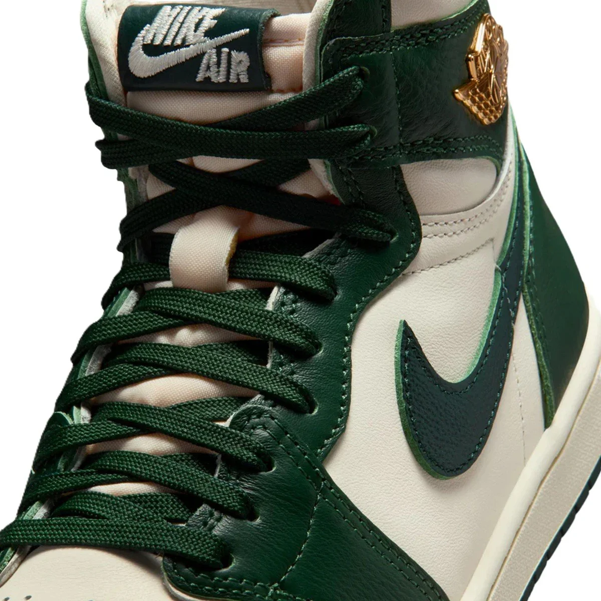 Nike Air Jordan 1 Retro High OG Unisex Sneaker Hakiki Deri Bilekli Günlük Spor Ayakkabı Beyaz-Yeşil Fiyatı, Yorumları ve Özellikleri