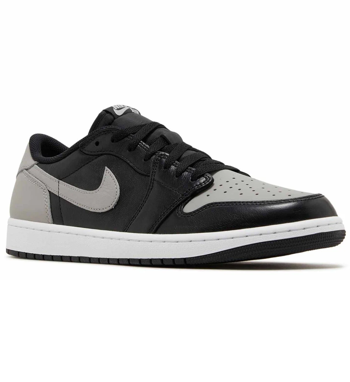 Nike Air Jordan 1 Retro Low OG Leather Unisex Sneaker Hakiki Deri Unisex Günlük Spor Ayakkabı Siyah Nike Air Jordan 1 Retro Low OG Leather Unisex Sneaker Hakiki Deri Unisex Günlük Spor Ayakkabı Siyah