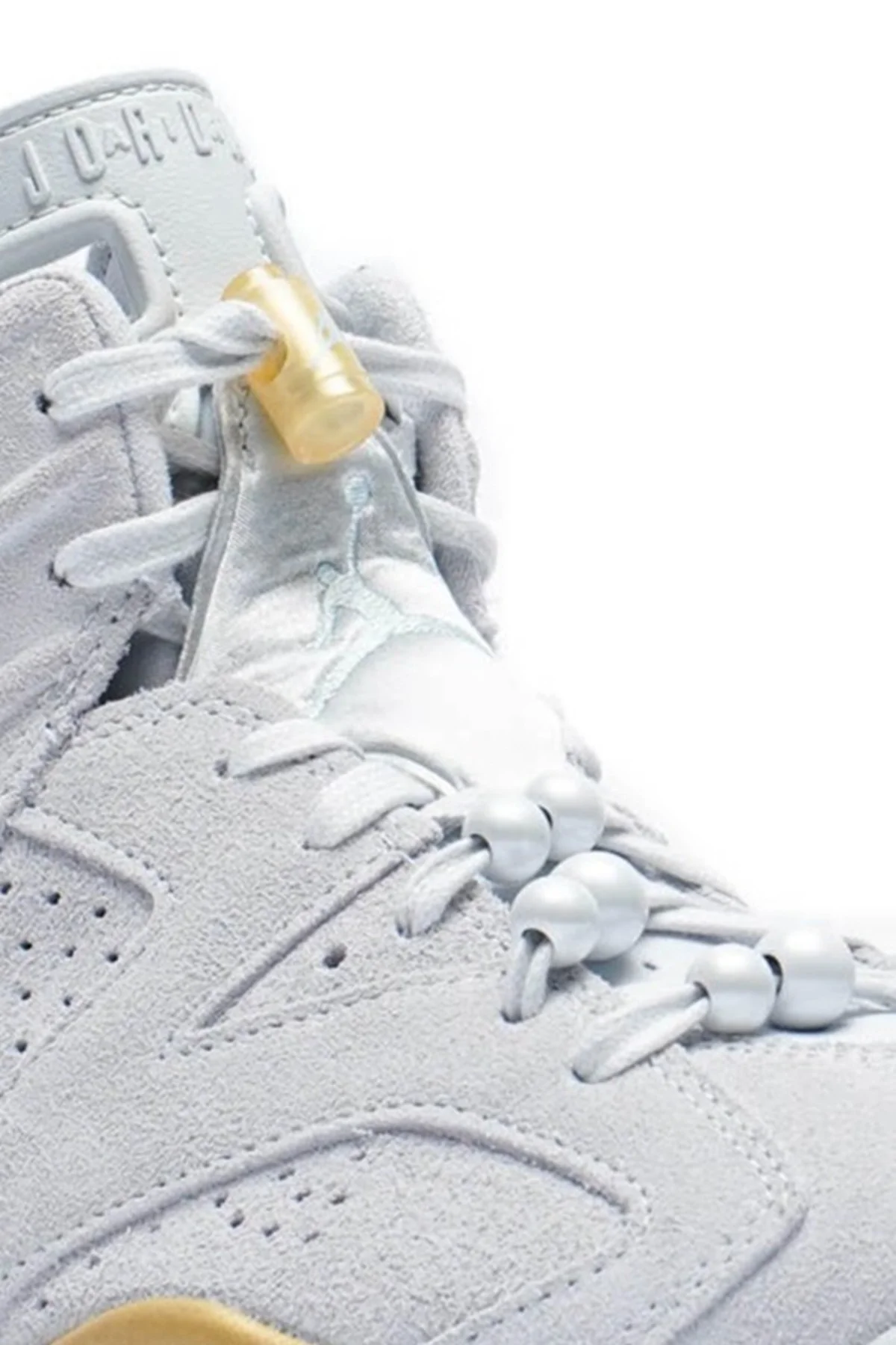 Nike Air Jordan 6 Retro Leather Women's Sneaker Hakiki Deri Bilekli Günlük Kadın Spor Ayakkabı Gri