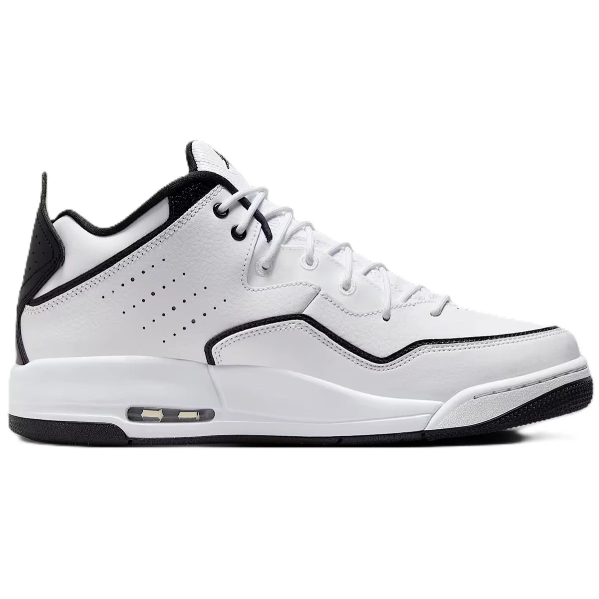 Nike Air Jordan Courtside 23 Mens Leather Sneaker Hakiki Deri Erkek Günlük Spor Ayakkabı Beyaz