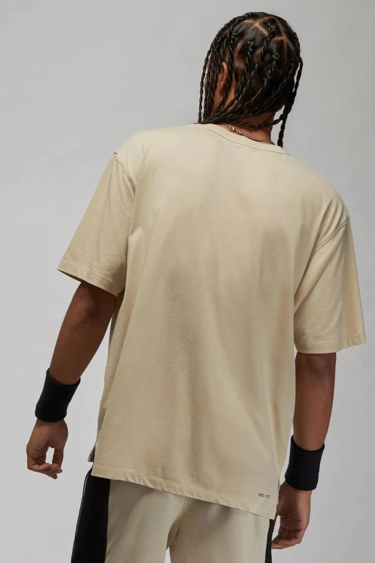 Nike Air Jordan Dri Fit Short Sleeeve Mens Tee Erkek Günlük Tişört Bej Nike Air Jordan Dri Fit Short Sleeeve Mens Tee Erkek Günlük Tişört Bej