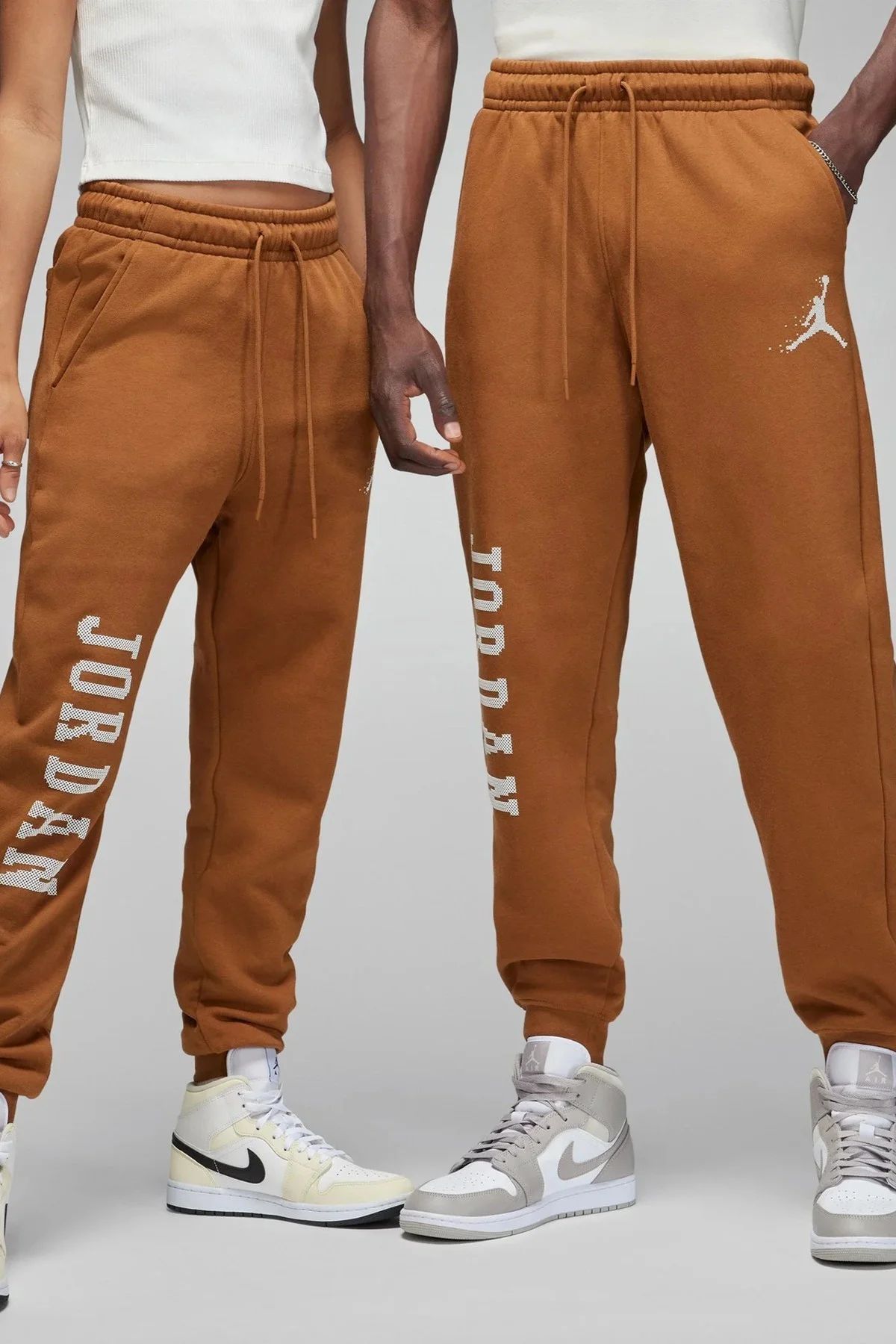 Nike Air Jordan Essential Fleece Men Pant Brown Erkek Eşofman Altı Kahverengi