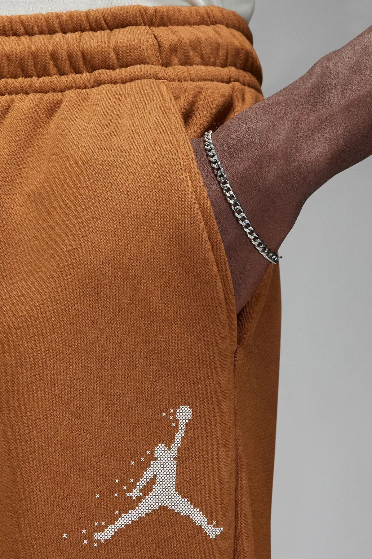 Nike Air Jordan Essential Fleece Men Pant Brown Erkek Eşofman Altı Kahverengi