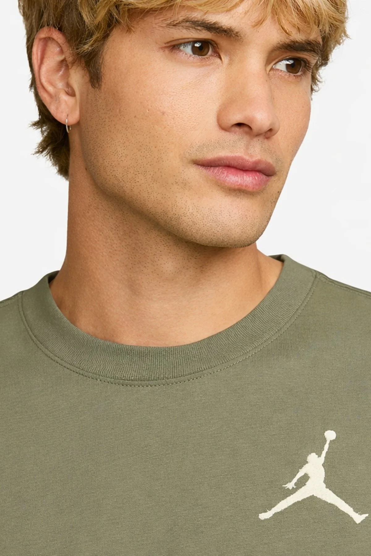 Nike Air Jordan Jumpman SS Crew Mens Erkek Günlük Tişört Yeşil Nike Air Jordan Jumpman SS Crew Mens Erkek Günlük Tişört Yeşil