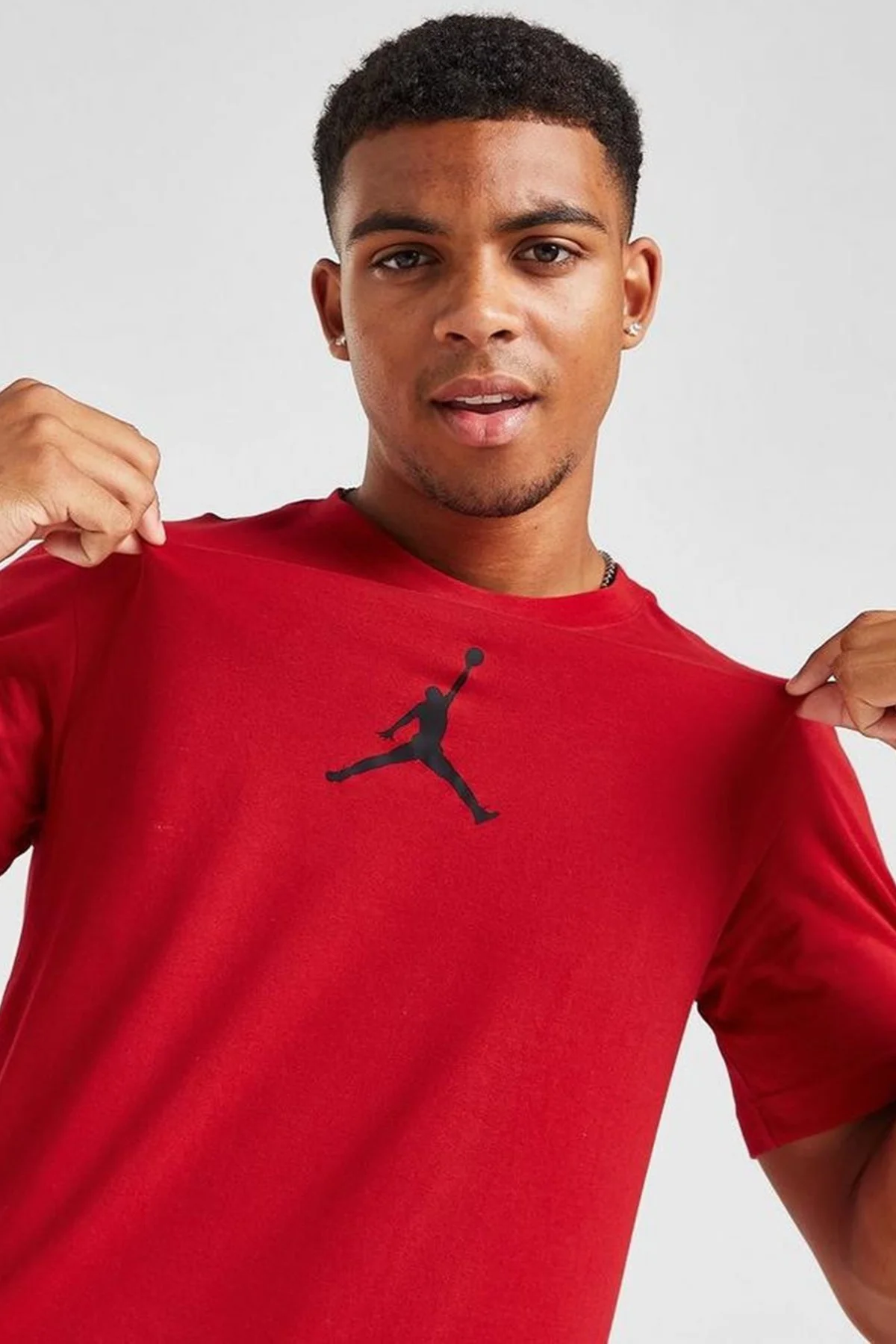 Nike Air Jordan NBA Jumpman Crew Mens Tee Grafik Baskılı Erkek Tişört Kırmızı Nike Air Jordan NBA Jumpman Crew Mens Tee Grafik Baskılı Erkek Tişört Kırmızı