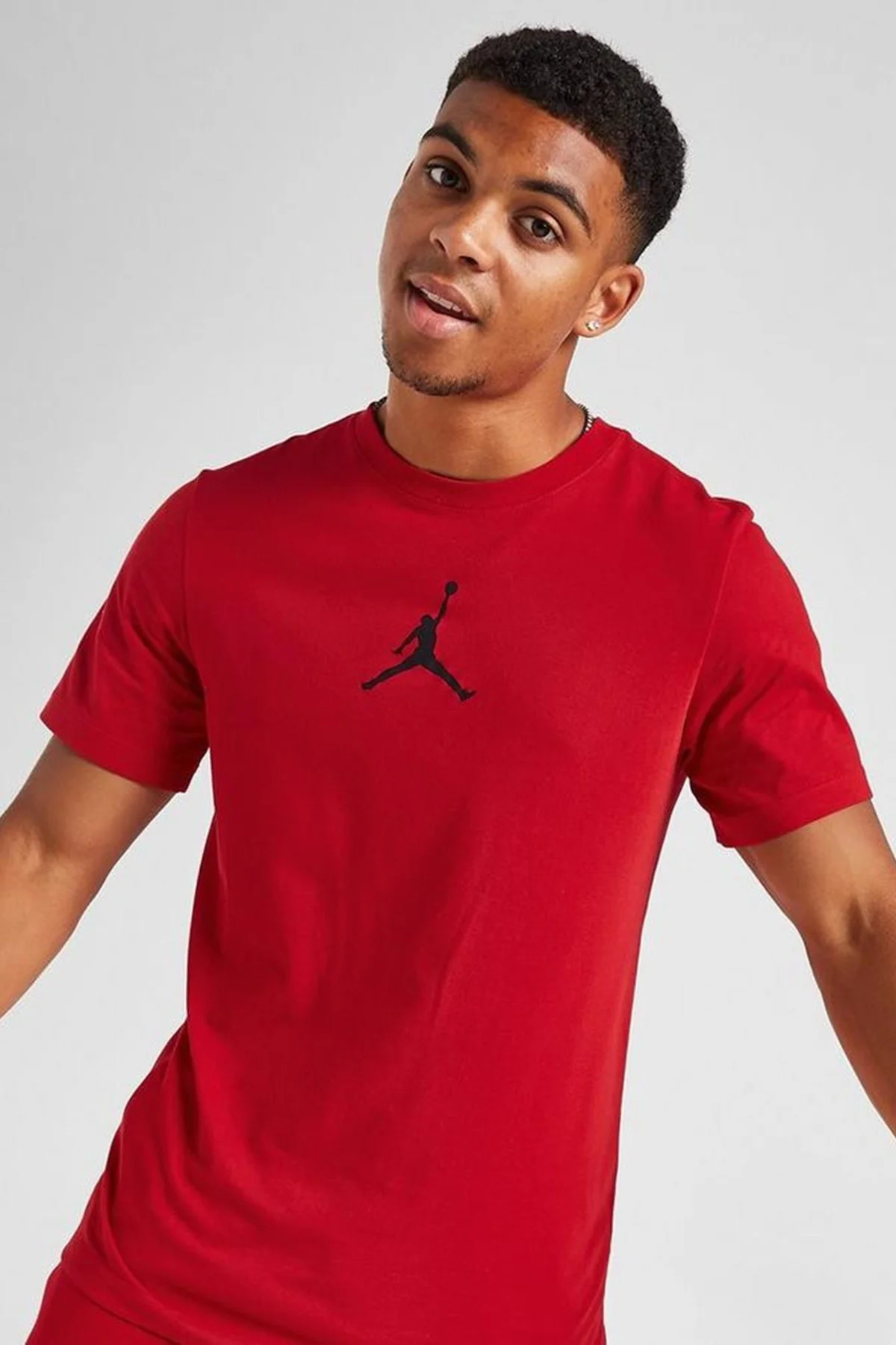 Nike Air Jordan NBA Jumpman Crew Mens Tee Grafik Baskılı Erkek Tişört Kırmızı Nike Air Jordan NBA Jumpman Crew Mens Tee Grafik Baskılı Erkek Tişört Kırmızı