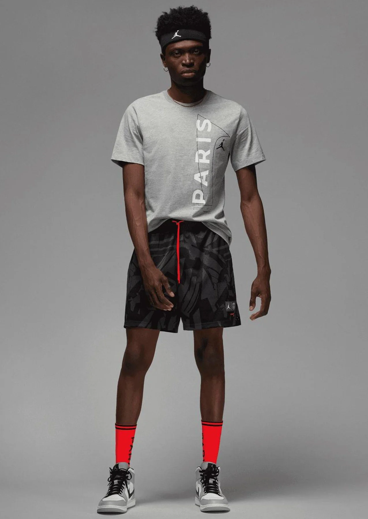 Nike Air Jordan Paris Saint Germain Mens Tee Grafik Baskılı Erkek Günlük Tişört Gri Nike Air Jordan Paris Saint Germain Mens Tee Grafik Baskılı Erkek Günlük Tişört Gri