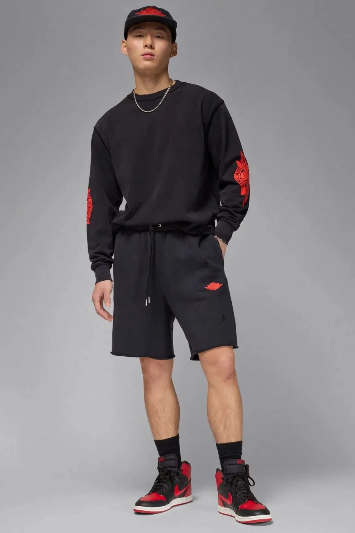 Nike Air Jordan Rare Air Fleece Short Black Pamuklu Erkek Şort Siyah Nike Air Jordan Rare Air Fleece Short Black Pamuklu Erkek Şort Siyah
