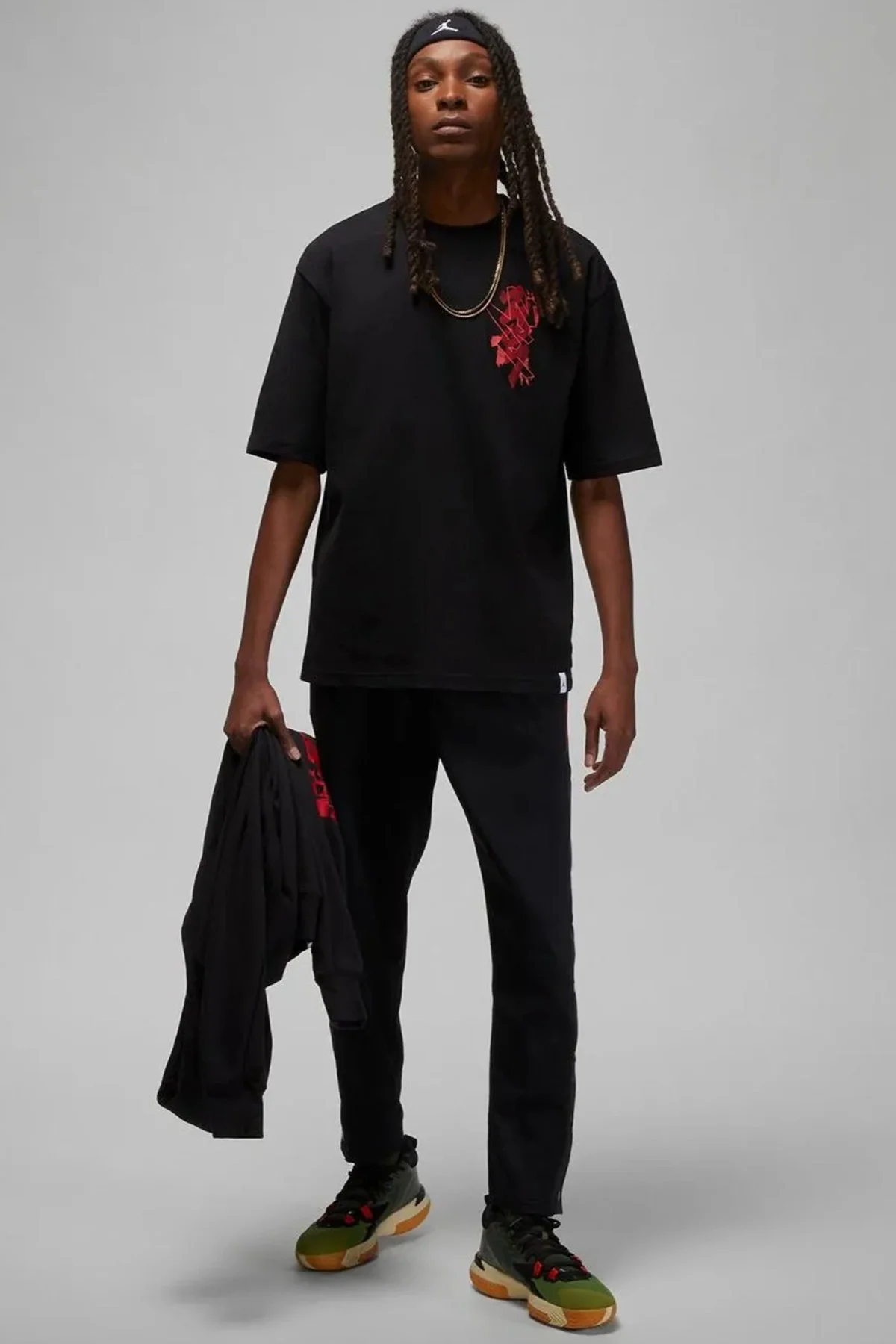 Nike Air Jordan Zion Sneaker School Mens Tee Black Grafik Baskılı Erkek Tişört Siyah Nike Air Jordan Zion Sneaker School Mens Tee Black Grafik Baskılı Erkek Tişört Siyah