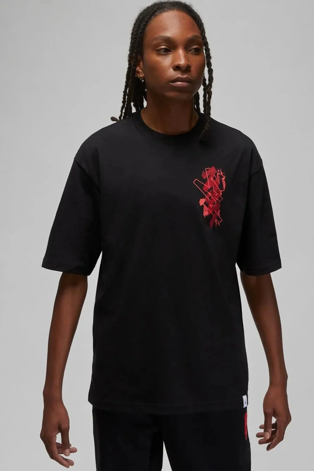 Nike Air Jordan Zion Sneaker School Mens Tee Black Grafik Baskılı Erkek Tişört Siyah Nike Air Jordan Zion Sneaker School Mens Tee Black Grafik Baskılı Erkek Tişört Siyah