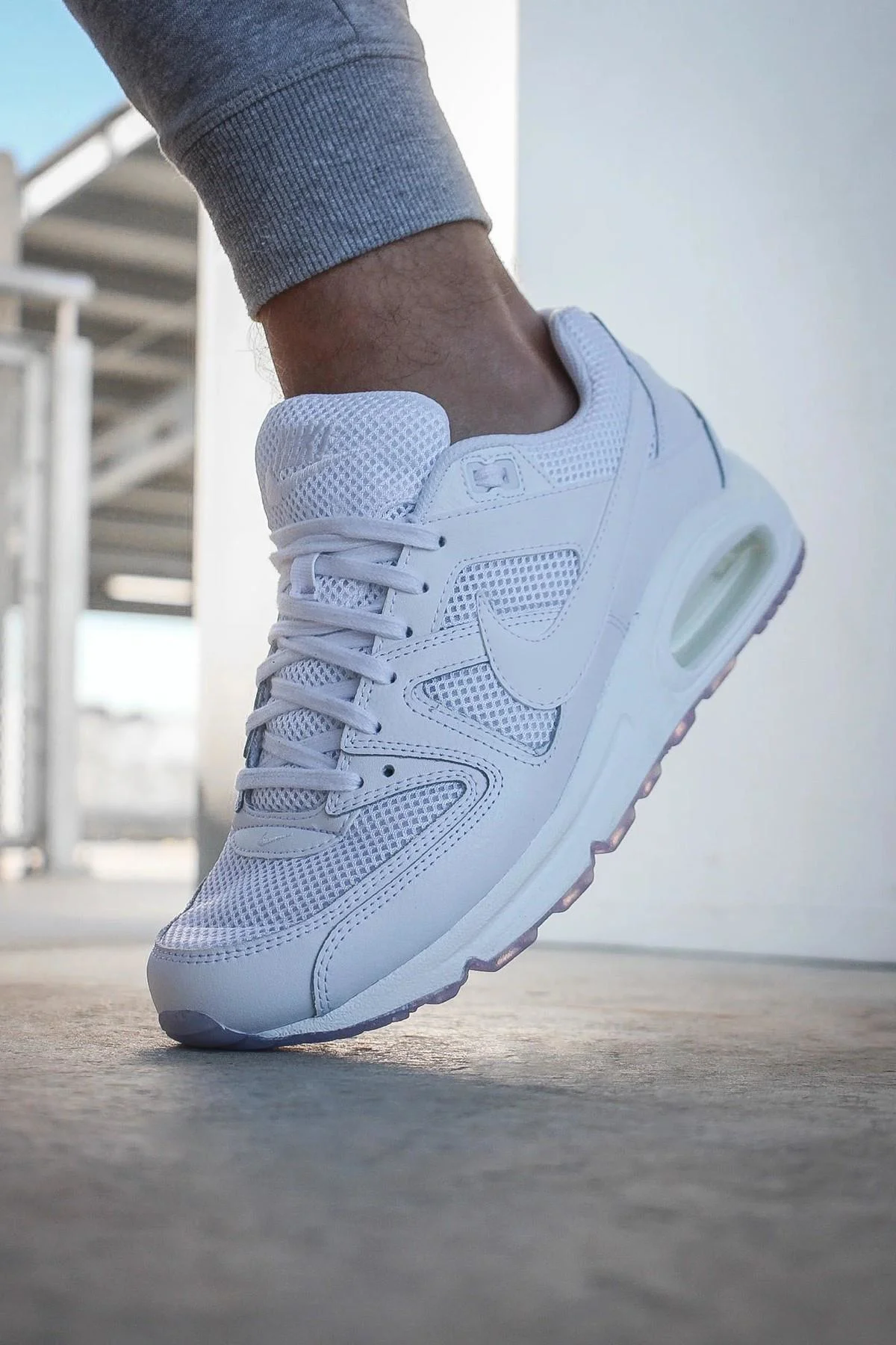 Nike Air Max Command Leather Sneaker Erkek Günlük Spor Ayakkabı Beyaz Nike Air Max Command Leather Sneaker Erkek Günlük Spor Ayakkabı Beyaz