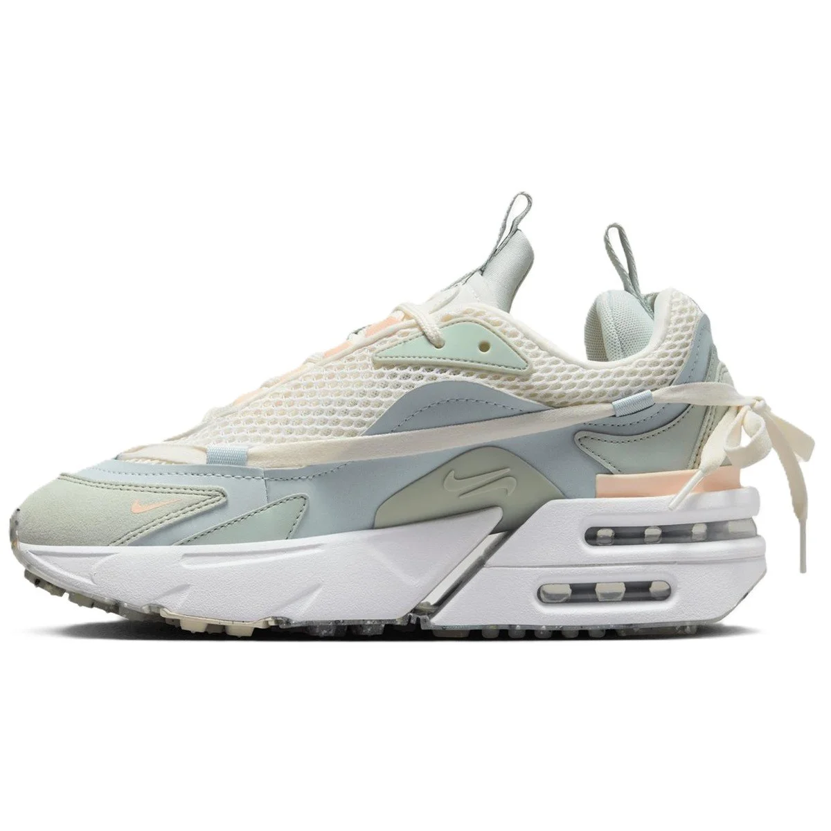 Nike Air Max Furyosa Sneaker Blue Platform Taban 4cm Kadın Günlük Spor Ayakkabı Mavi