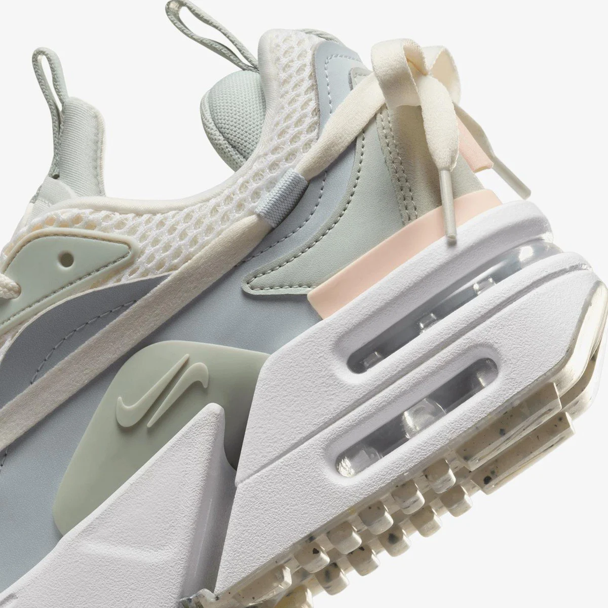 Nike Air Max Furyosa Sneaker Blue Platform Taban 4cm Kadın Günlük Spor Ayakkabı Mavi