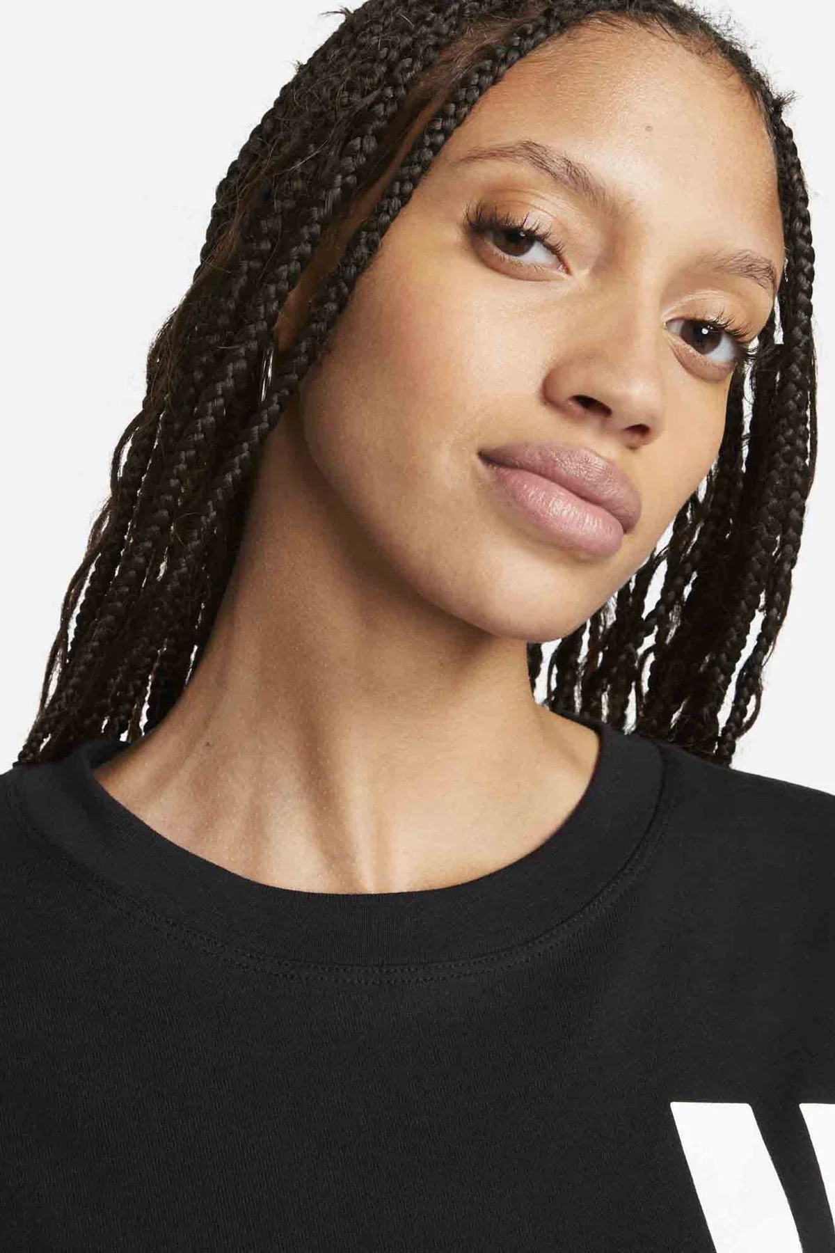 Nike Air Sportswear Tee Loose Fit Kadın Büyük Beden %100 Pamuk Tişört Siyah Fiyatı, Yorumları ve Özellikleri