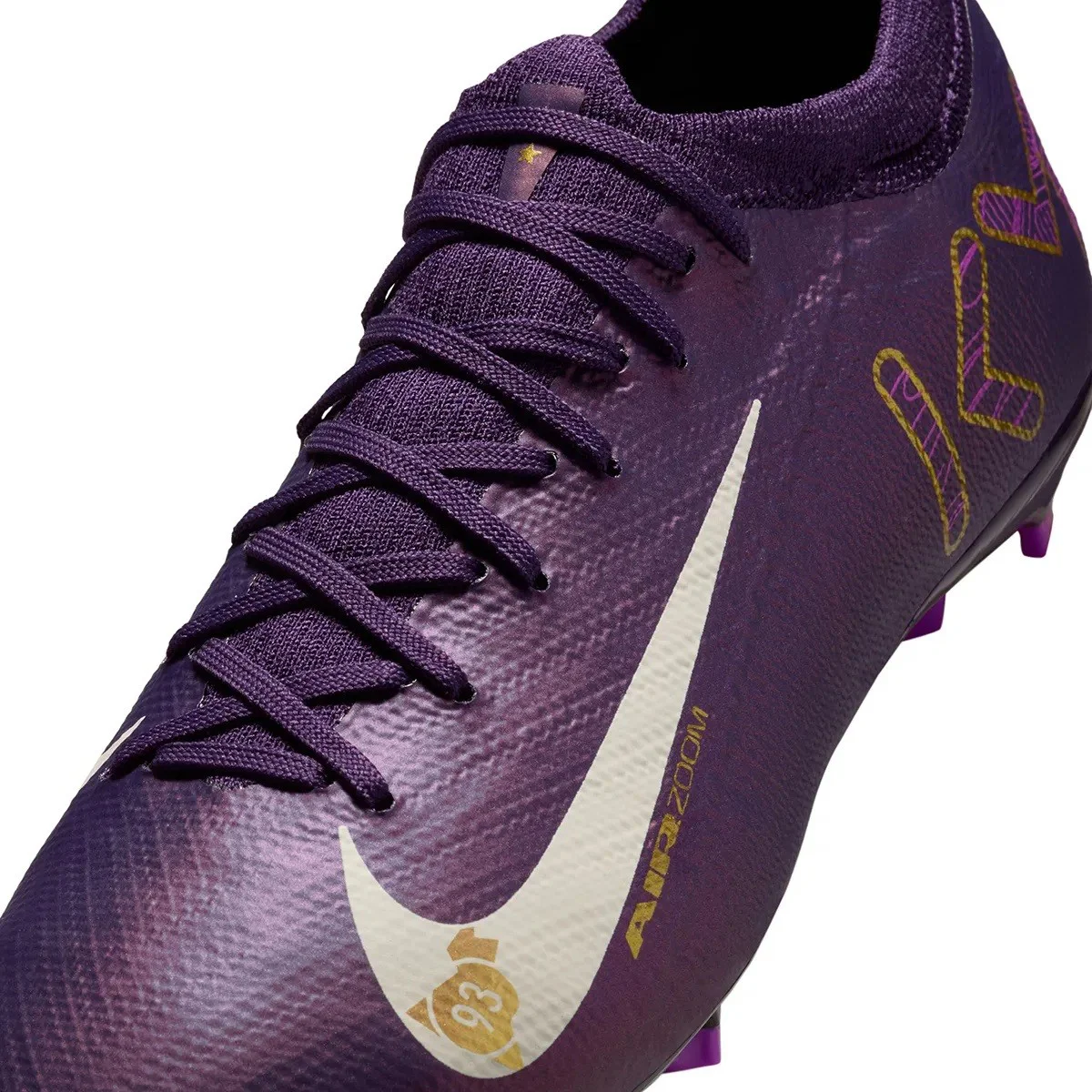 Nike Air Zoom Vapor 16 Pro Kylian Mbappe FG Çocuk Çim Saha Ayakkabısı Mor Fiyatı, Yorumları ve Özellikleri