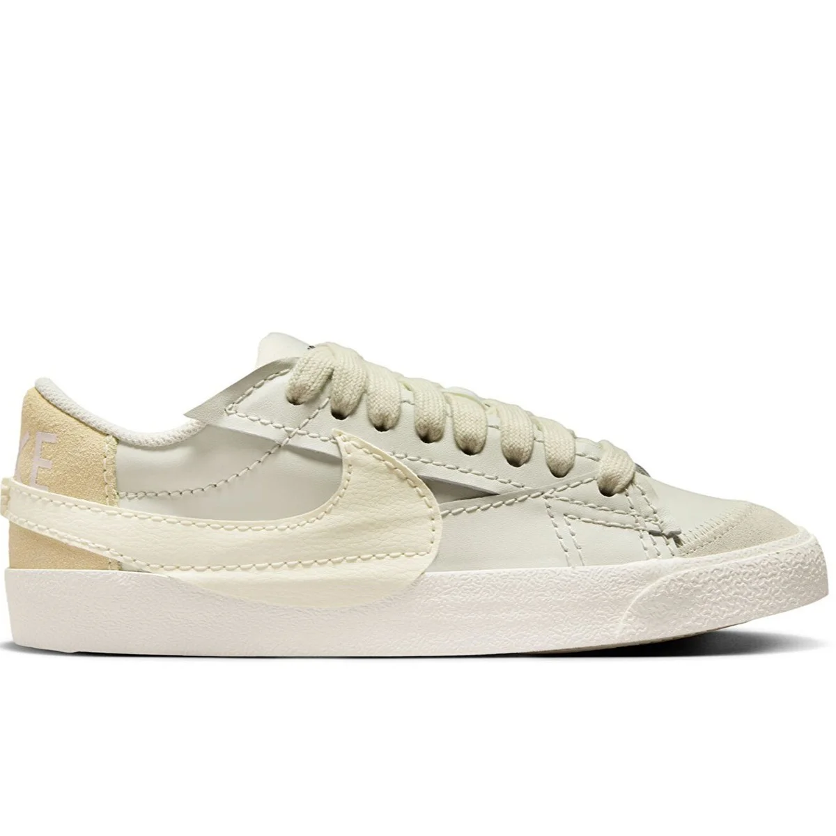 Nike Blazer Low '77 Jumbo Womens Leather Sneaker Hakiki Deri Günlük Spor Ayakkabı Krem Fiyatı, Yorumları ve Özellikleri