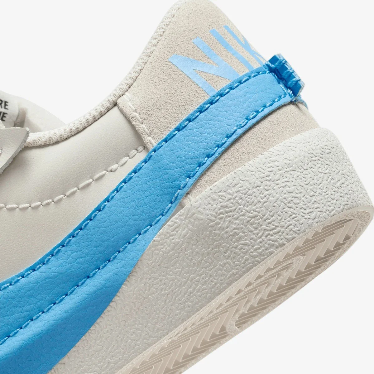 Nike Blazer Low '77 Jumbo Womens Leather Sneaker Hakiki Deri Günlük Spor Ayakkabı Bej