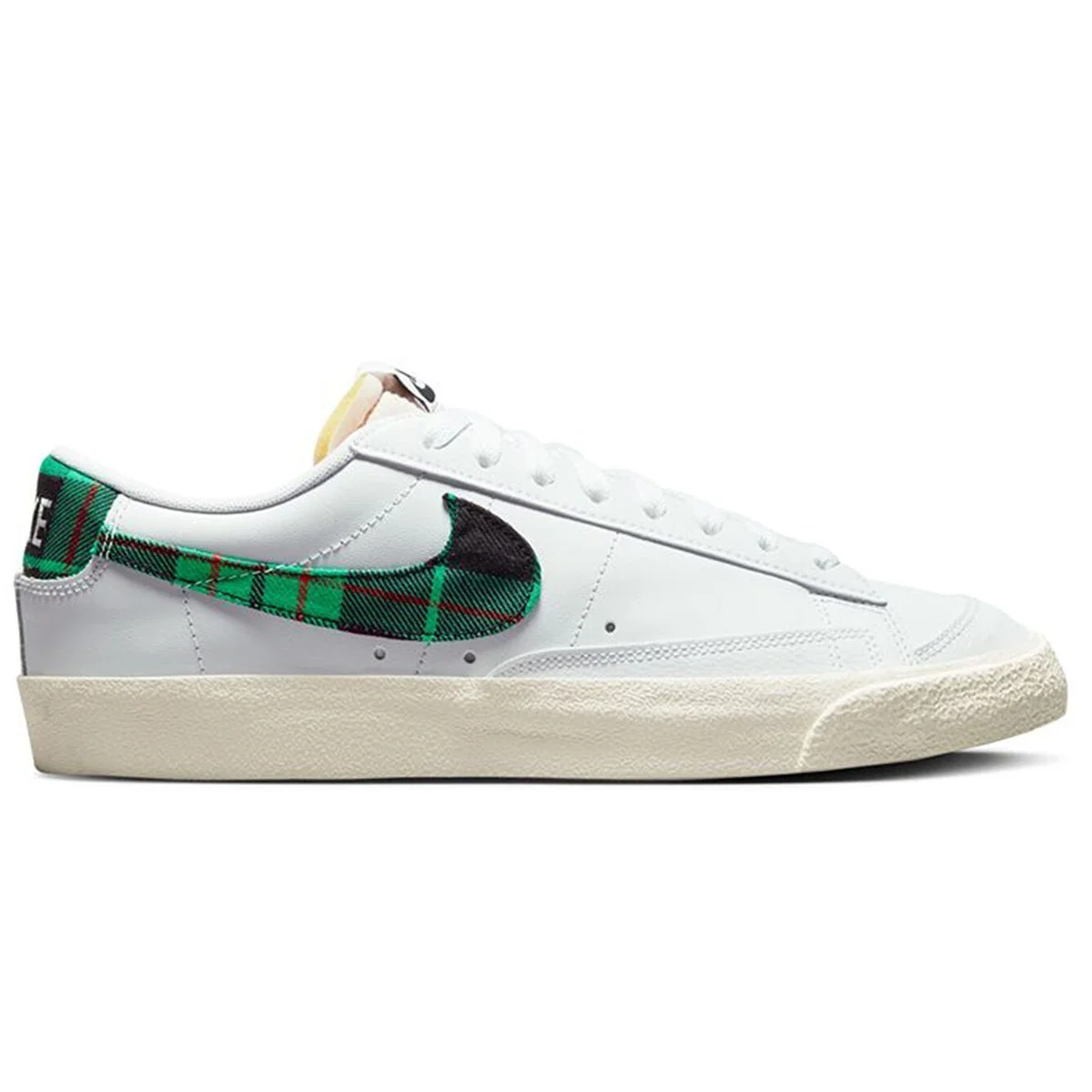 Nike Blazer Low '77 Premium Leather Unisex Sneaker Hakiki Deri Günlük Spor Ayakkabı Beyaz Yeşil Fiyatı, Yorumları ve Özellikleri